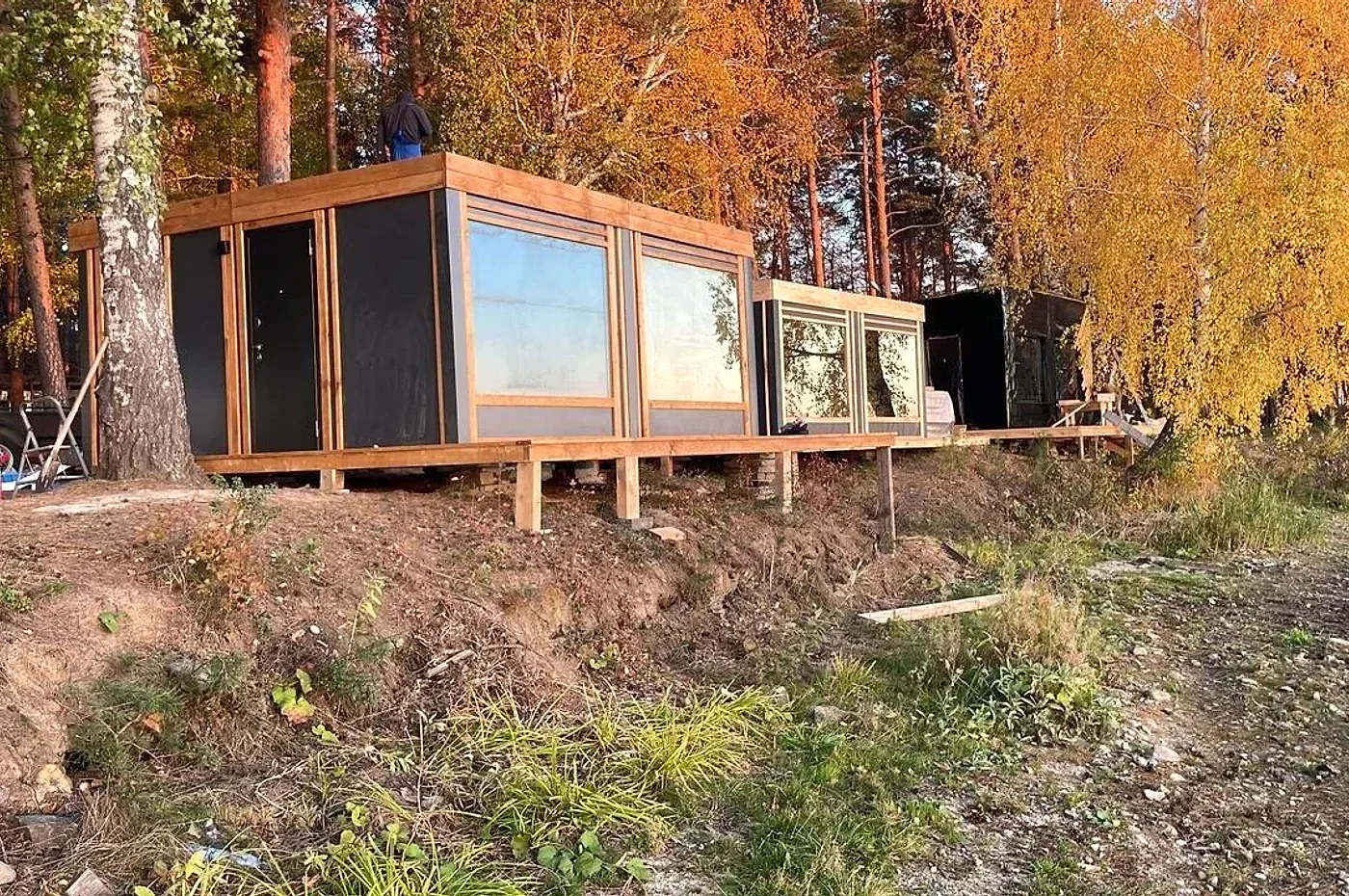 Зимний глэмпинг: как подготовить домики и территорию — пример решения ExModule